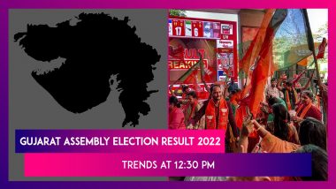 Gujarat Assembly Election Result 2022 Trends At 12:30 PM: BJP Races Ahead With Leads In Over 150 Seats, Congress In 20, AAP In 6
